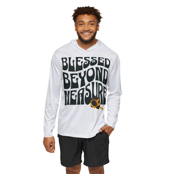 Blessed Beyond Measure Men's Sports Warmup Hoodie (AOP)