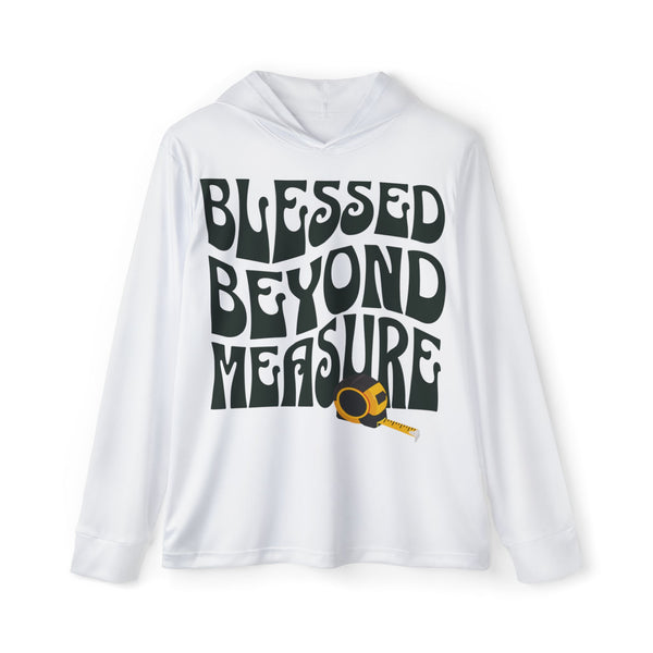 Blessed Beyond Measure Men's Sports Warmup Hoodie (AOP)